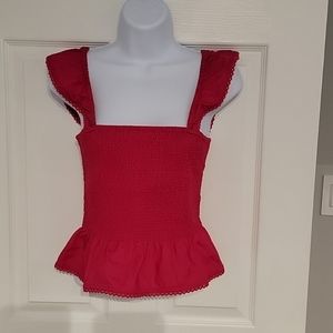 Roller Rabbit Hot Pink Dove Top Never Worn Size Small